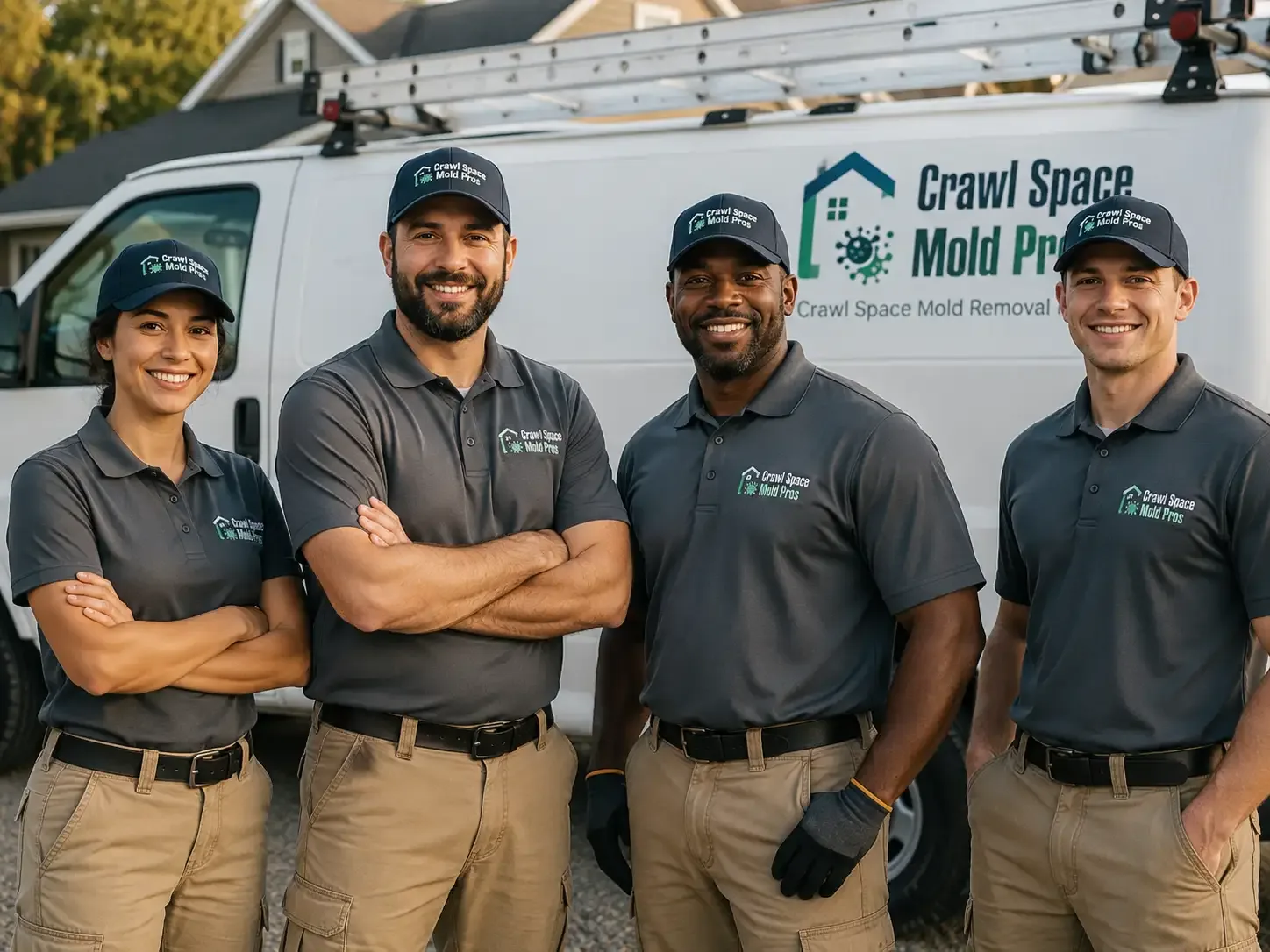 Crawl Space Mold Removal company in Mcclelland, IA